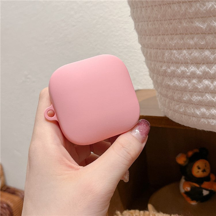 For Xiaomi Redmi Buds 6 Active Case Bluetooth Earphone Hard PC Shockproof Matte Cover - Pink