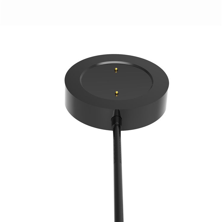 1m USB Cable Charger Smart Watch Charging Dock Cradle for Xiaomi Haylou RS3 LS04 - Black