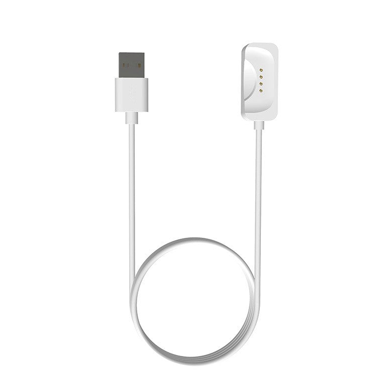 1m Smart Watch Charging Station USB Cable Fast Charger Cradle Charging Dock for Oppo Watch 41mm/46mm - White