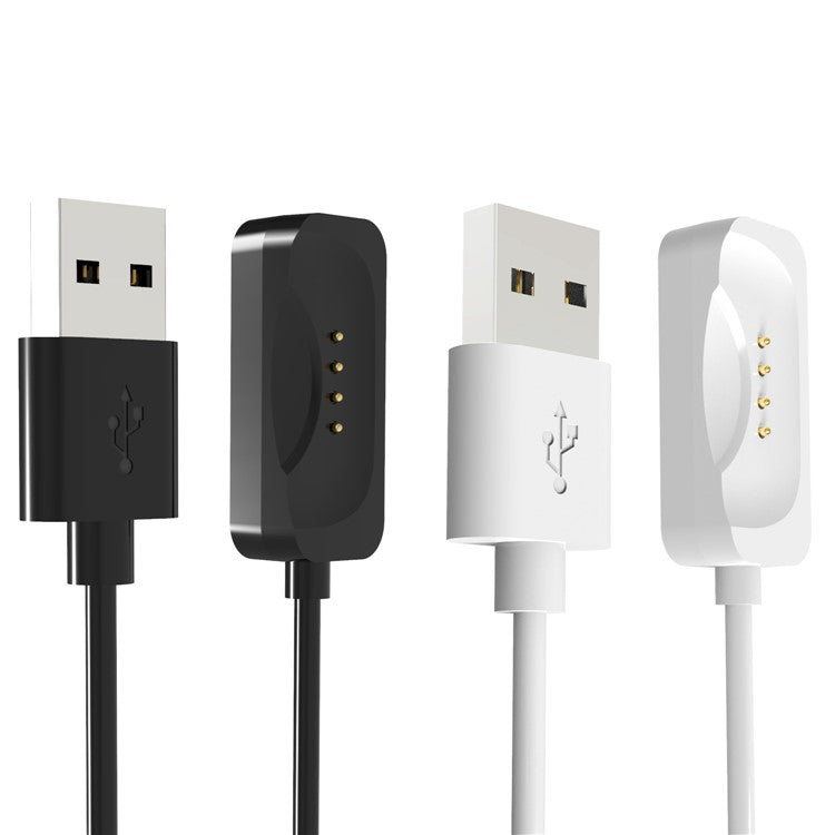 1m Smart Watch Charging Station USB Cable Fast Charger Cradle Charging Dock for Oppo Watch 41mm/46mm - White