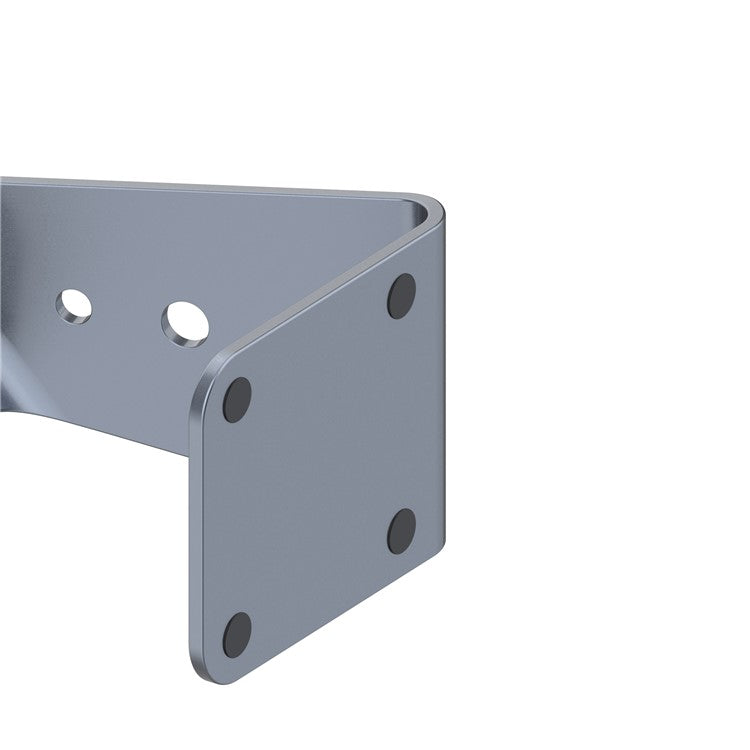 Universal Aluminum Alloy Charger Desktop Charging Stand Holder for Samsung Galaxy Watch4 Classic 46mm/42mm/Galaxy Watch4 40mm/44mm - Grey