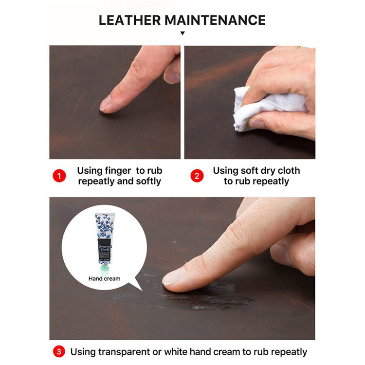 CONTACTS FAMILY Crazy Horse Texture Earphone Protective Genuine Leather Case with Hanging Buckle for Huawei FreeBuds 3 - Coffee