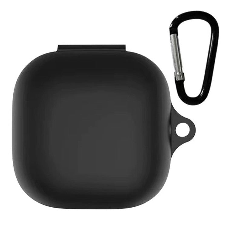 Full Protective Silicone Shockproof Portable Cover with Keychain for Beats Fit Pro - Black