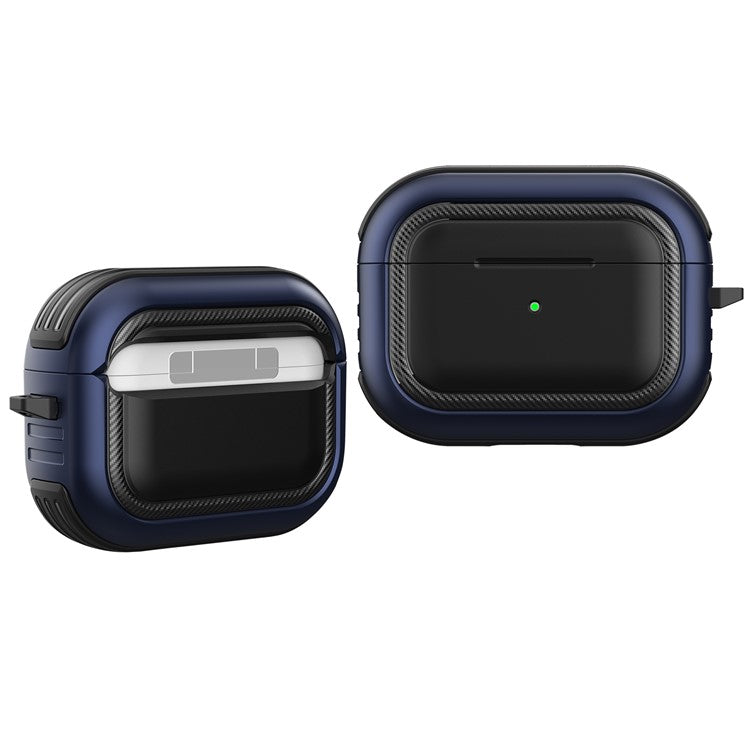 Stylish TPU+PC Anti-drop Wireless Earphone Case Protective Cover for AirPods Pro - Style 4