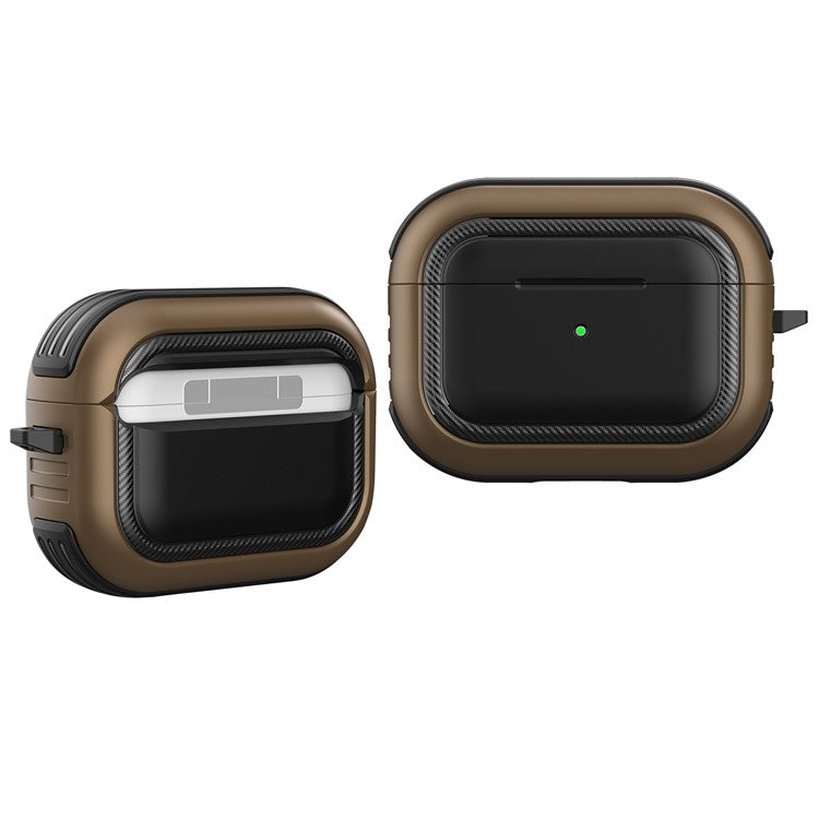 Stylish TPU+PC Anti-drop Wireless Earphone Case Protective Cover for AirPods Pro - Style 6