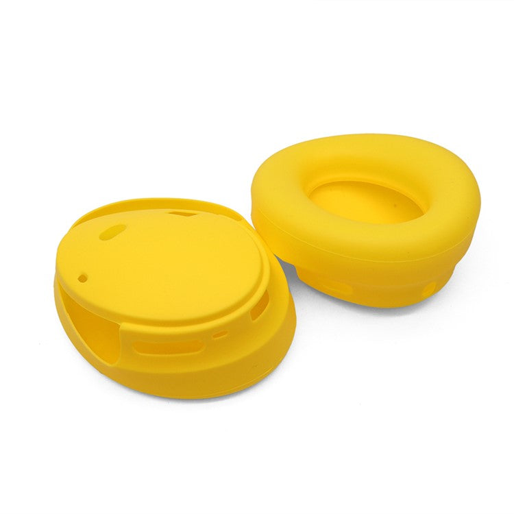 For Bose QuietComfort 35 II 1 Pair Silicone Case Headphone Ear Pads Protective Cover - Yellow