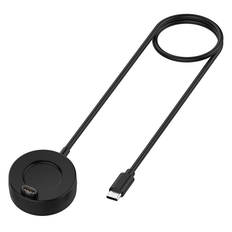 For Garmin vivoactive 5 / Venu 3 / Venu 3S / Tactix7 AMOLED Type-C Charging Cable Smart Watch Charger (without Magnetic Function But with Data Function)