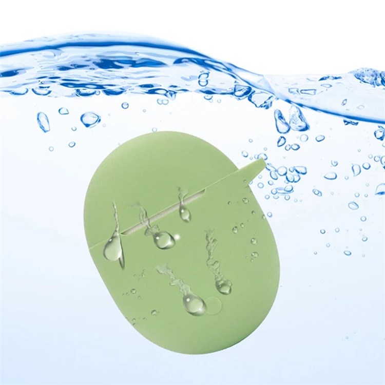 Dust-proof Earphone Silicone Case for Redmi Buds 4, Bluetooth Earbuds Charging Box Anti-scratch Cover with Hanging Buckle - Blue