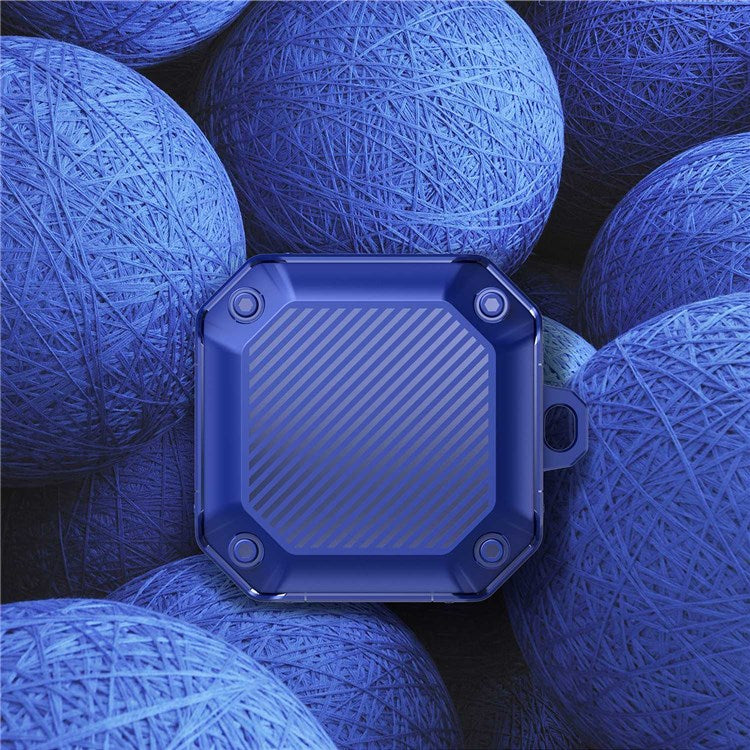 For Samsung Galaxy Buds Live / Buds 2 / Buds 2 Pro / Buds Pro Anti-drop TPU Case Wireless Earphone Protective Cover with Buckle - Sapphire