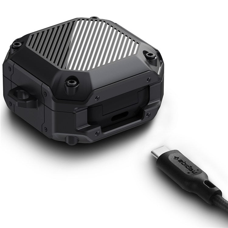 For Samsung Galaxy Buds Live / Buds 2 / Buds 2 Pro / Buds Pro Anti-drop TPU Case Wireless Earphone Protective Cover with Buckle - Red