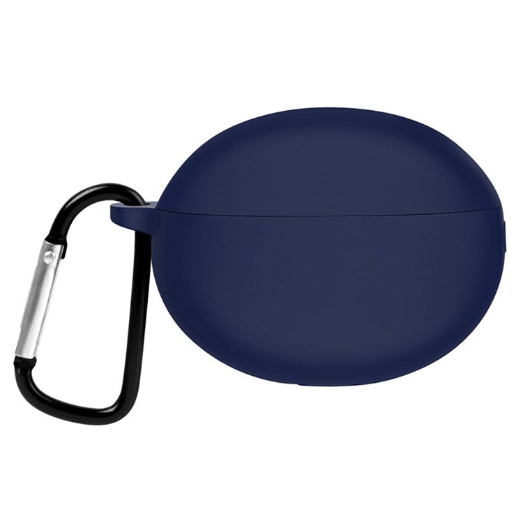 For Huawei FreeBuds 5i Bluetooth Earphone Silicone Protective Case Anti-drop Cover - Midnight Blue