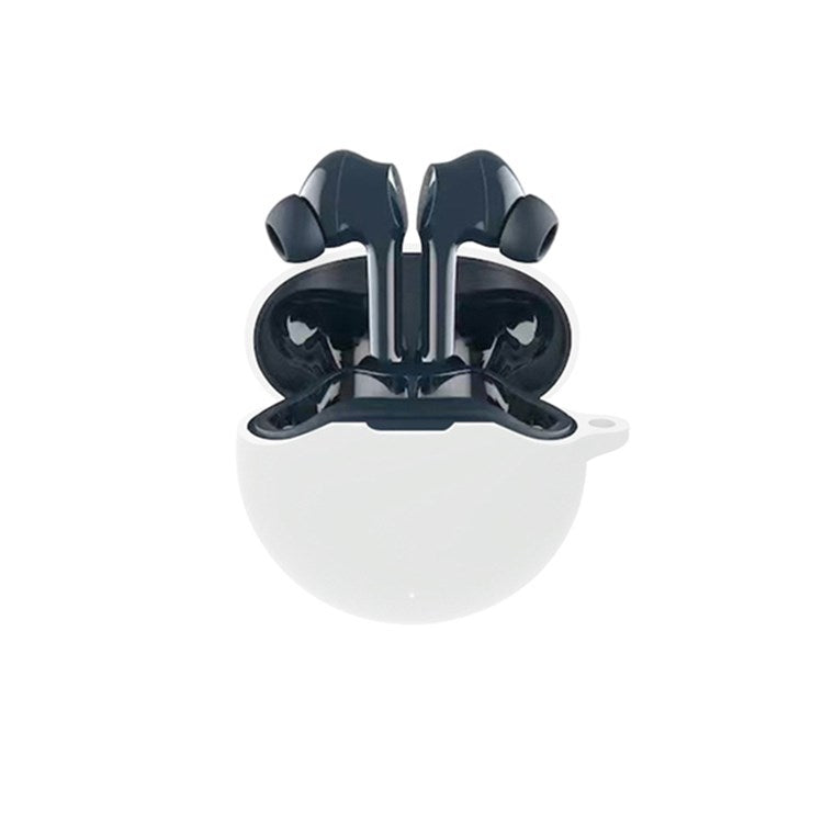 For Noise Buds VS303 Wireless Bluetooth Headphone Silicone Case Earphone Waterproof Cover (with Hook) - White