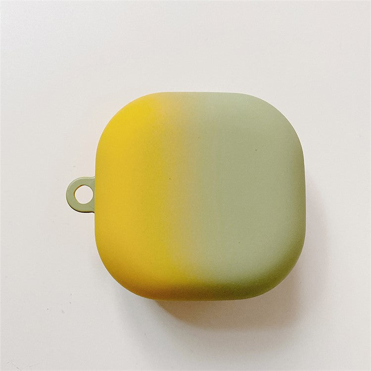 For Samsung Galaxy Buds2 / Buds Live / Buds Pro / Buds FE / Buds2 Pro PC Earphone Cover - Yellow / Green