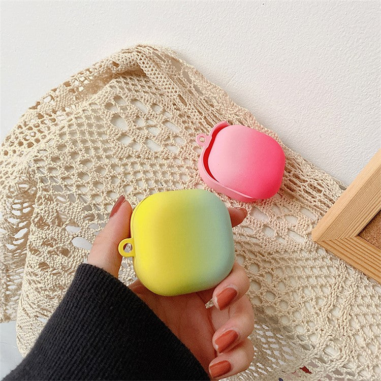 For Samsung Galaxy Buds2 / Buds Live / Buds Pro / Buds FE / Buds2 Pro PC Earphone Cover - Yellow / Green