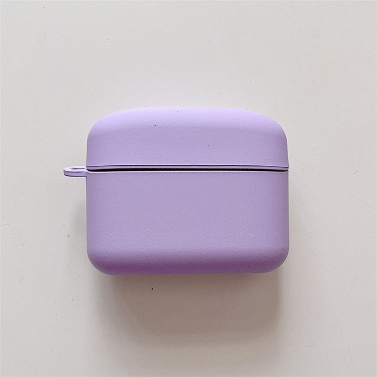 For Baseus M2 Matte Anti-wear Solid Color Hard PC Earphone Case Protective Anti-shock Cover - Purple