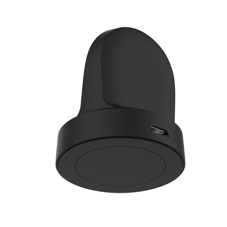 For Samsung Galaxy Watch 5 44mm / Watch 5 40mm / Watch 5 Pro 45mm Smartwatch Charger Stand Wireless Charging Dock with USB Cable - Black