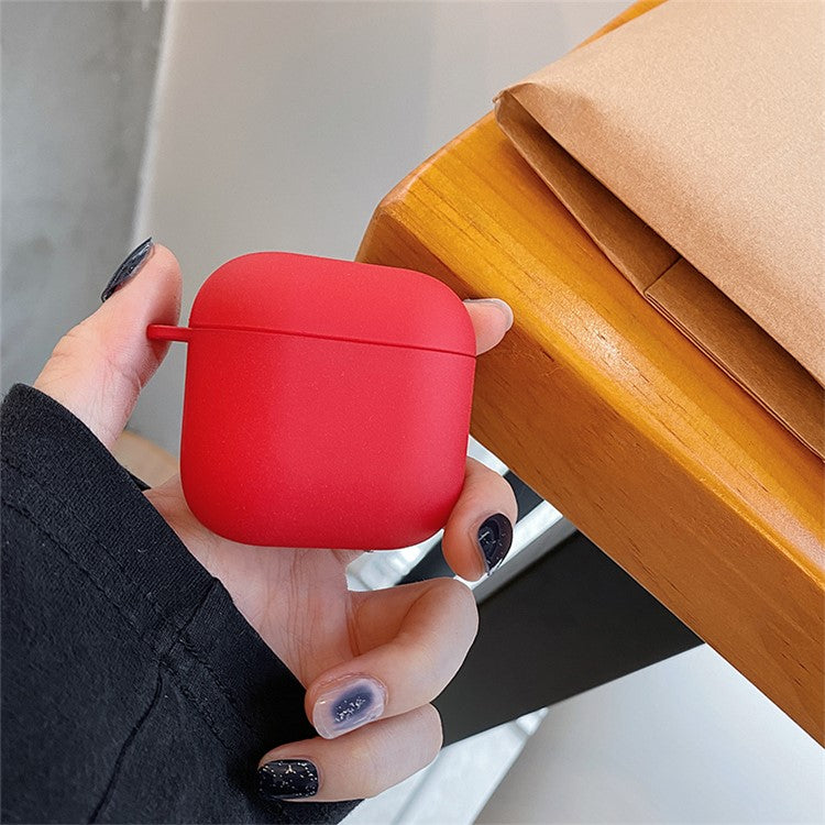 For Redmi Buds 3 Matte PC Hard Shell Protective Case Bluetooth Earphone Anti-dust Anti-drop Cover - Yellow