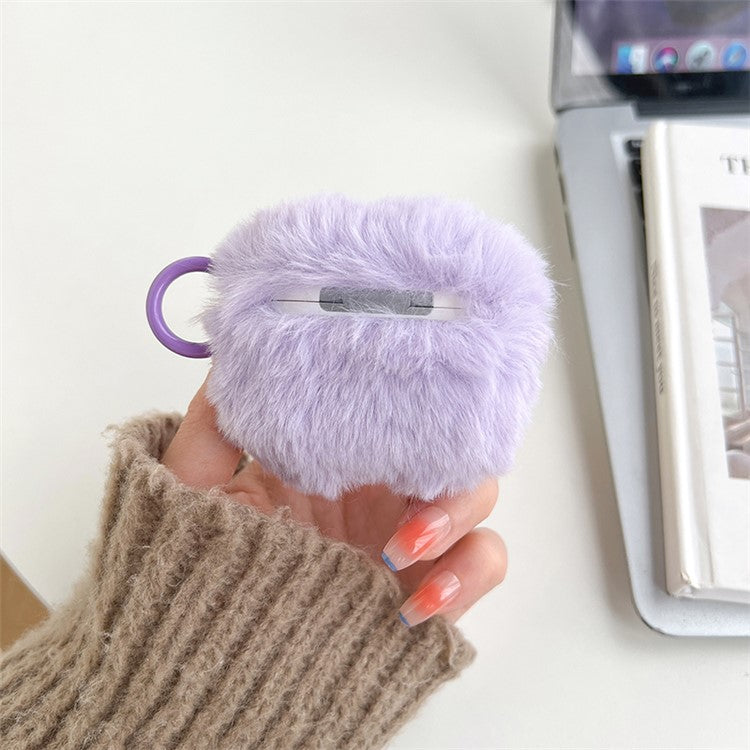 For Apple AirPods 3 Bluetooth Earphone Case Cartoon Girl Birthday Cake Fluff + TPU Earbud Protective Cover with Buckle