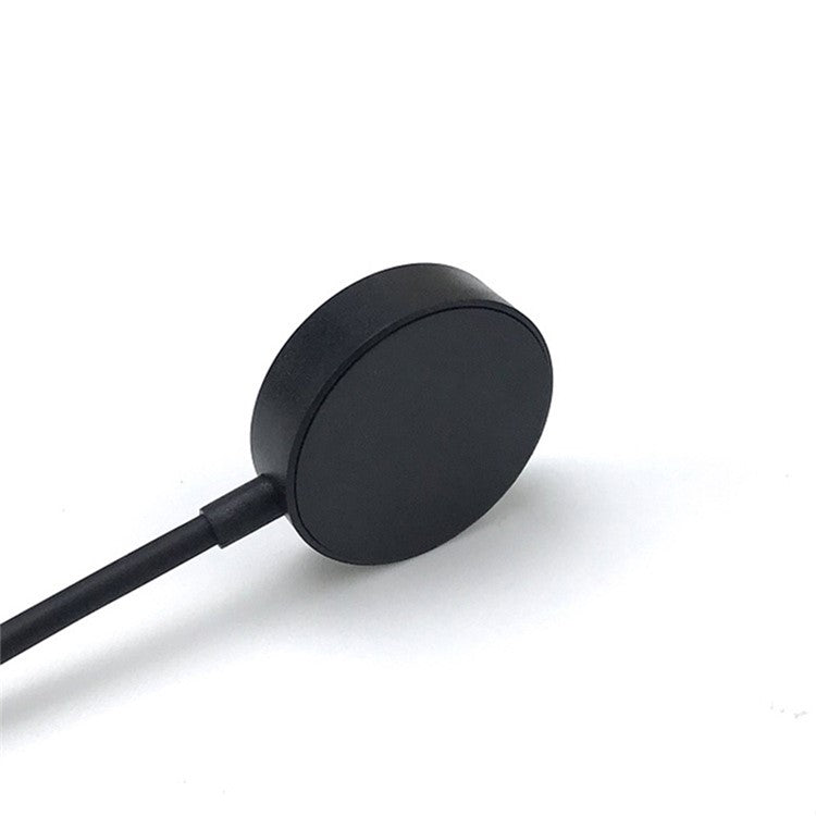 1m For Fossil Gen 6 / Gen 5 FTW4024 / FTW4025 / FTW4026 Smartwatch USB Charger Magnetic Absorption Charging Dock Cable - Black