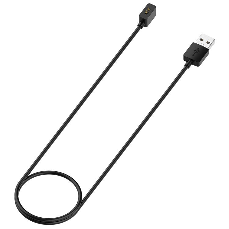 For Redmi Band 2 Smart Watch Charger Cable USB Magnetic Probe Charging Cord, 0.6m - Black