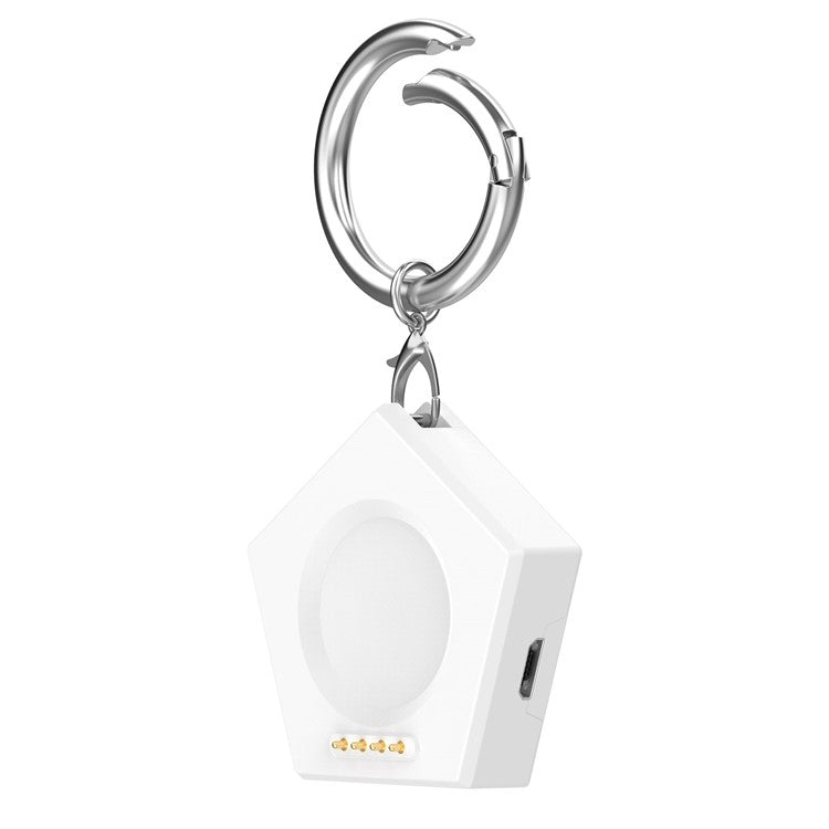 For Oppo Watch 4 Pro / Watch 2 42mm / 46mm / Watch 3 / 3Pro / Watch SE Charger Portable Charging Dock with Magnetic Probe - White