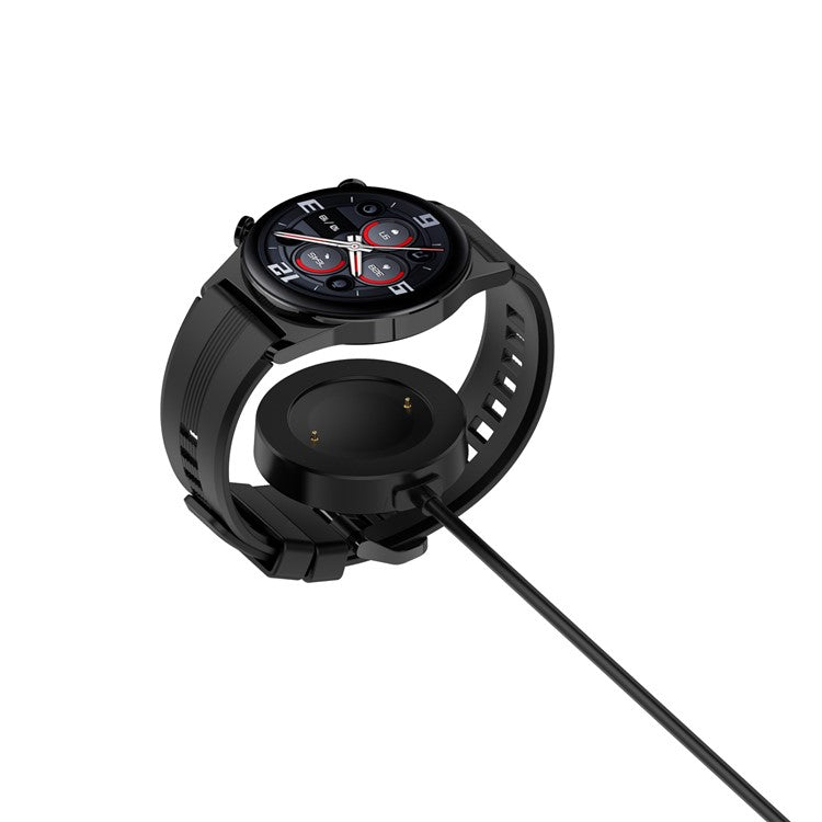 1m Charging Base for Honor Watch4 Magnetic Charger Smart Watch Charging Cable - White