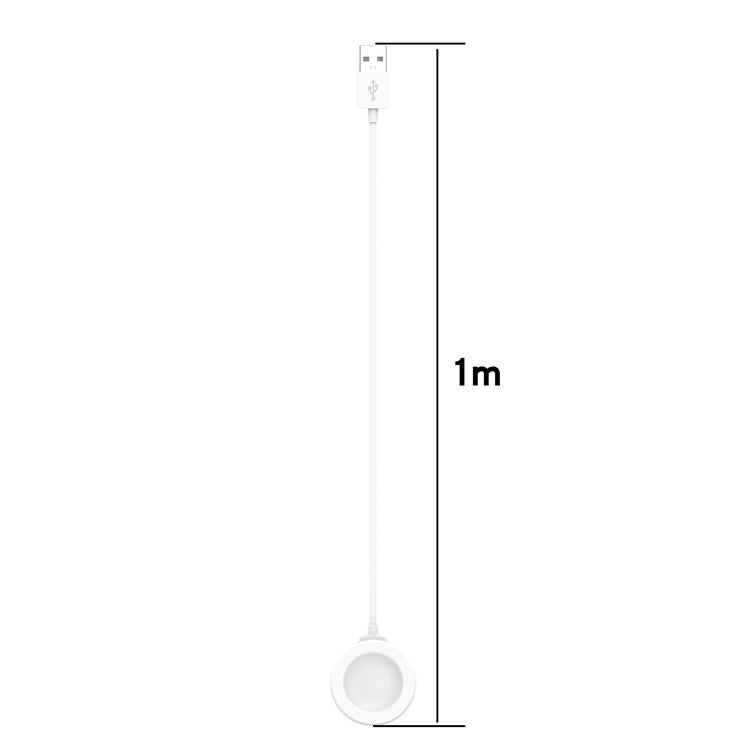 For Huawei Watch 4 / Watch 4 Pro Magnetic Charging Cable Smart Watch 1m Integrate Charging Base - White