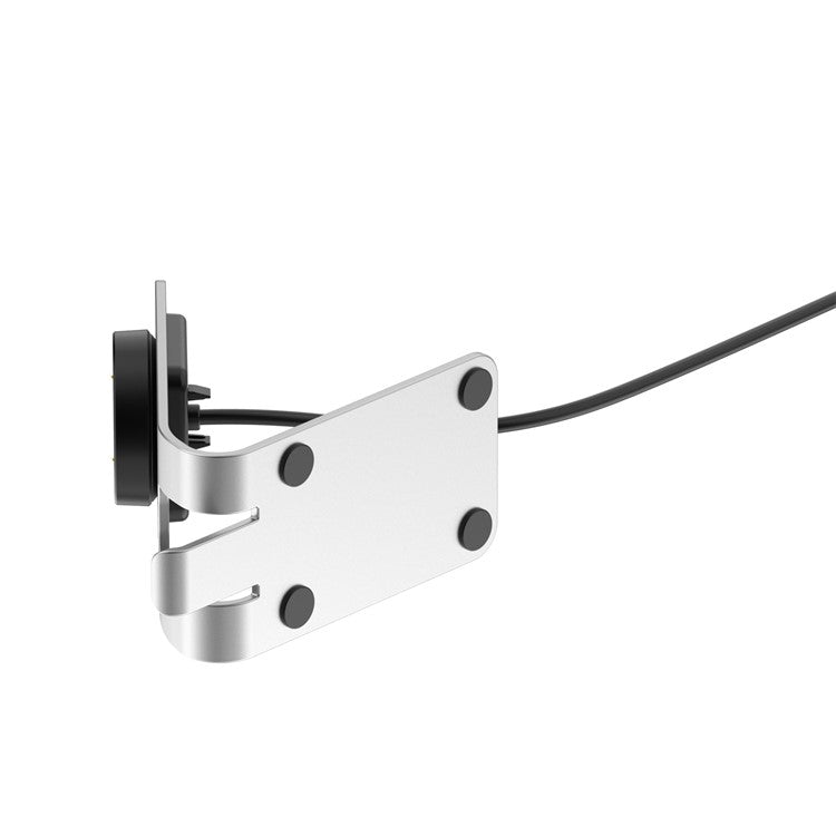 For Honor Watch 5 / Watch 4 / Watch GS3 / Watch GS 4 Charging Stand Aluminum Alloy Bracket Smart Watch Charger - Silver