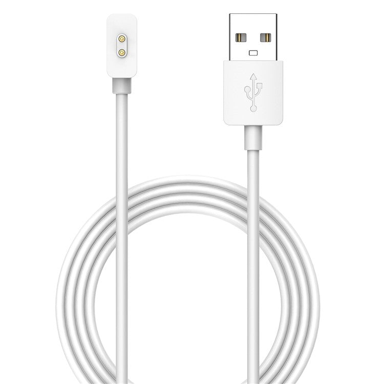For Xiaomi Smart Band 9 NFC / 9 / 8 Active / 8 Pro / Redmi Band 2 Smart Watch Charger Magnetic USB Charging Cable - 100cm / White