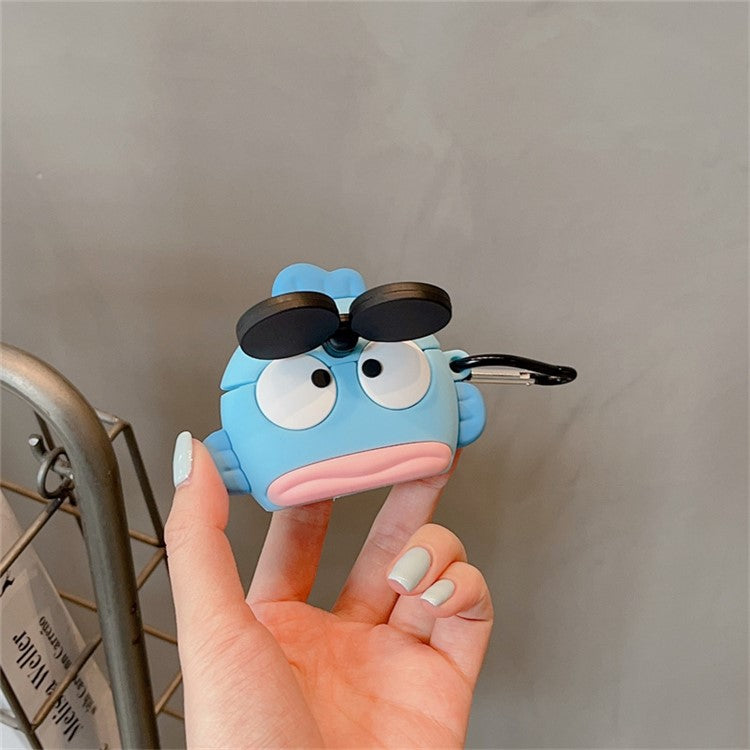 Clownfish Silicone Cover for AirPods with Charging Case (2016) / (2019) / AirPods with Wireless Charging Case (2019) Protective Case