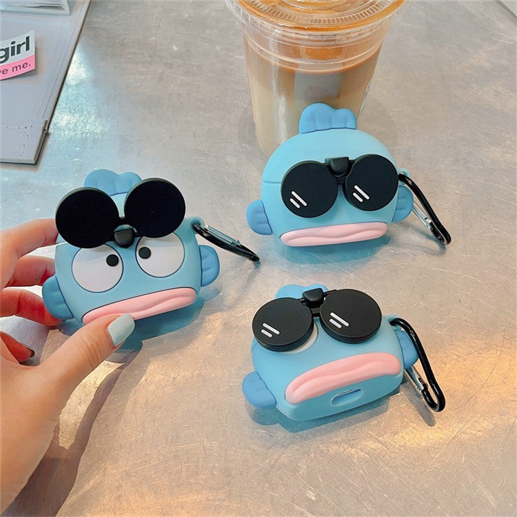Clownfish Silicone Cover for AirPods with Charging Case (2016) / (2019) / AirPods with Wireless Charging Case (2019) Protective Case