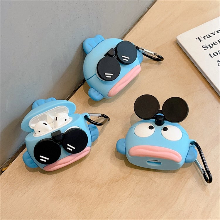 Clownfish Silicone Cover for AirPods with Charging Case (2016) / (2019) / AirPods with Wireless Charging Case (2019) Protective Case
