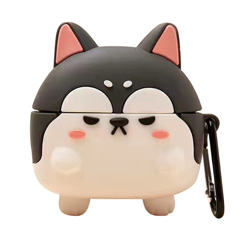 No.3 For Huawei FreeBuds 5i Cartoon Shape Silicone Sleeve Earphone Cover Protection Case - Siberian Husky
