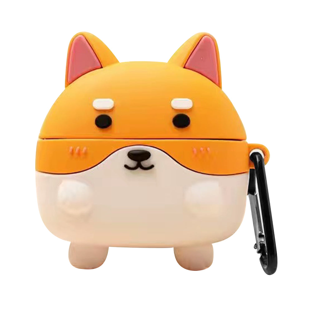 No.3 Flexible Silicone Sleeve for Huawei FreeBuds 5 Cute Earphone Cover Protection Case - Corgi