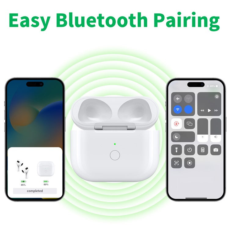 A004 Wireless Charging Box for AirPods 3 Replacement Earphone Charging Case, Type-C Interface