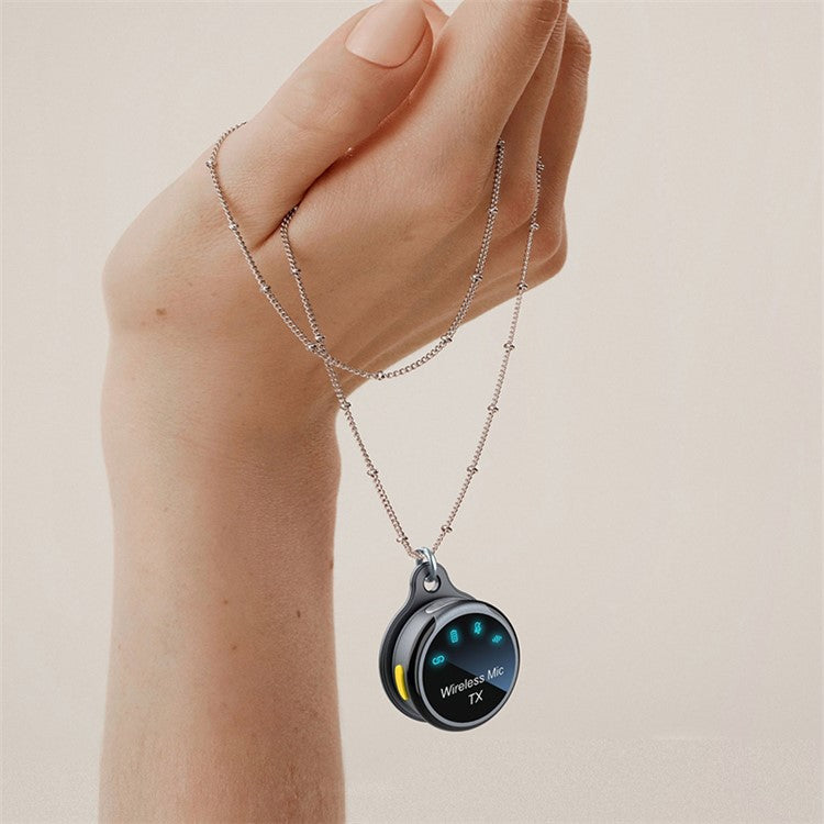 S3 1 Pair 2.4G Wireless Clip-On Microphone with 1 Type-C Receiver for Outdoor Live Broadcasting - Yellow