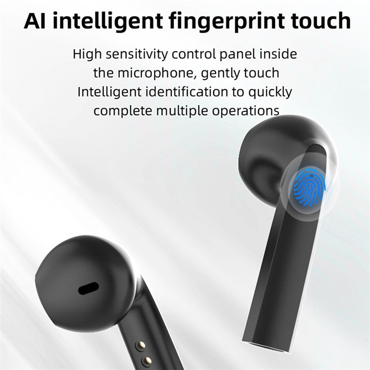 S20 Type-C Live Broadcast 2.4G Wireles Earbud Microphone (1 Receiver+2 Microphones)