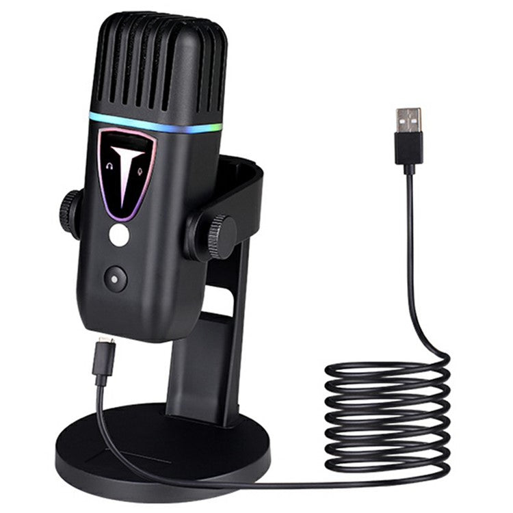 PDO-30 Plug and Play Desktop Microphone High Sensitivity E-Sports Gaming Condenser Mic