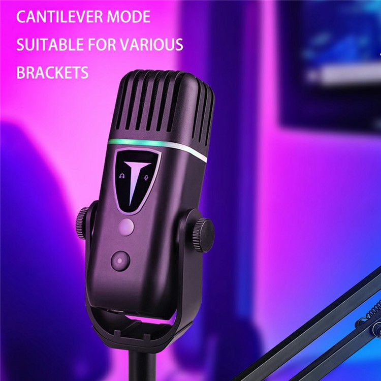 PDO-30 Plug and Play Desktop Microphone High Sensitivity E-Sports Gaming Condenser Mic