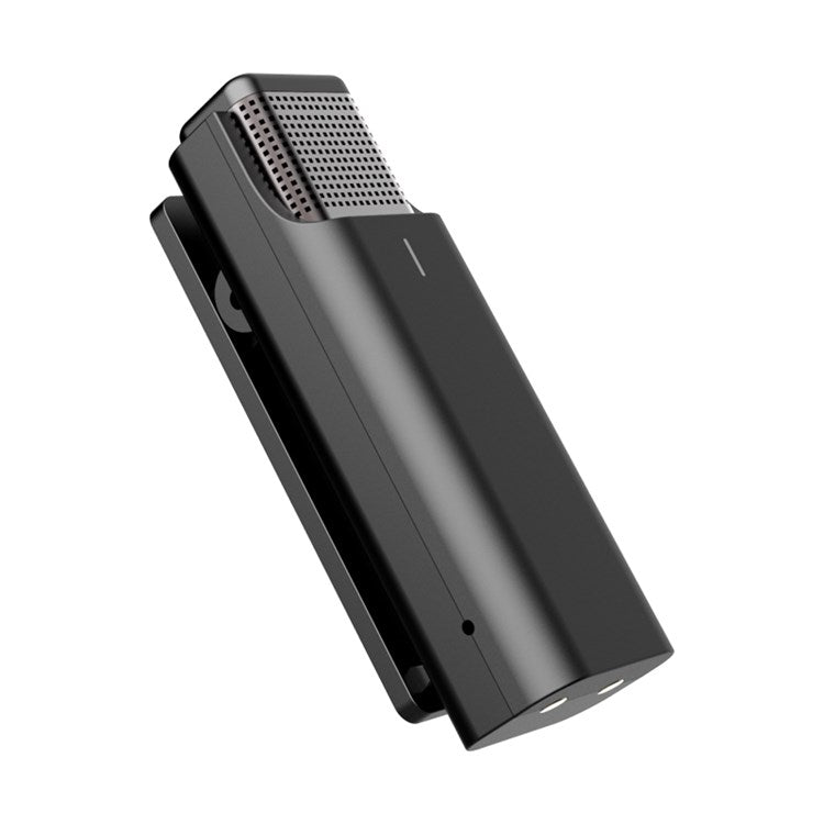 033A1 For iPhone Lightning 2.4GHz Wireless Lavalier Microphone Noise Reduction 35Hrs Working Time Lapel Recording Mic with Charging Case