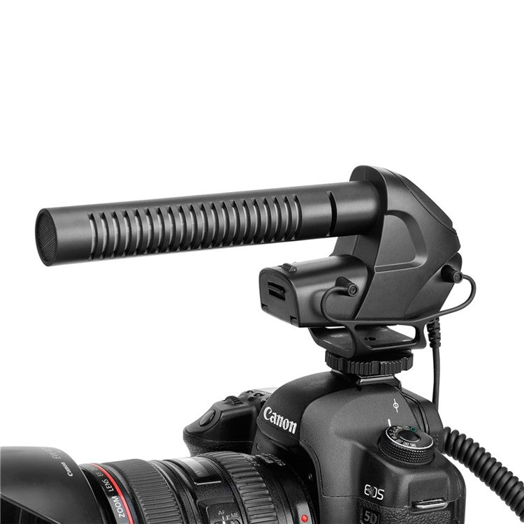 BOYA BY-BM3030 Supercardioid Condenser Mic for DSLR Camera Video Recording Microphone with 3.5mm Input