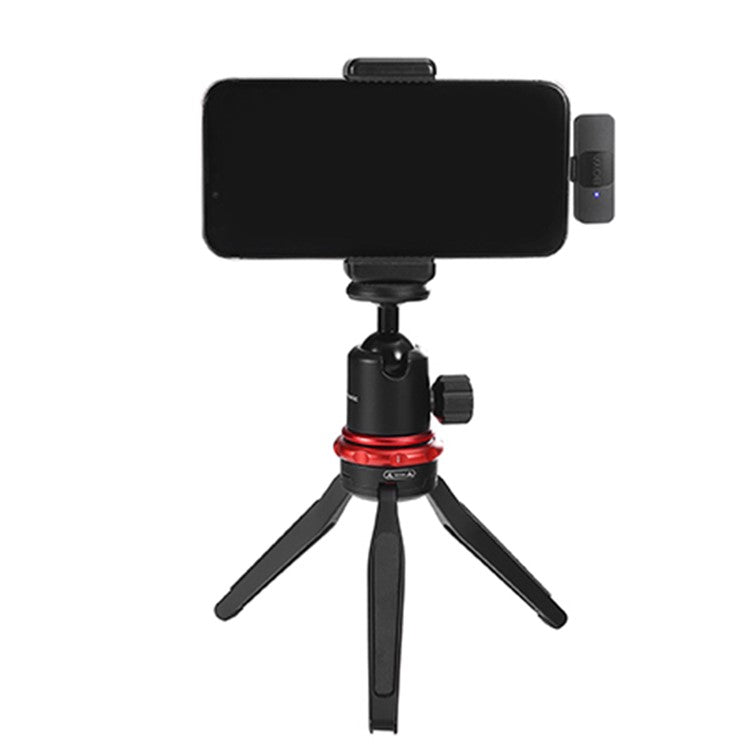 BOYA BY-V20 2.4Ghz Wireless Lavalier Microphones USB-C Mini Video Recording Mic with 2 Transmitters + 1 Receiver