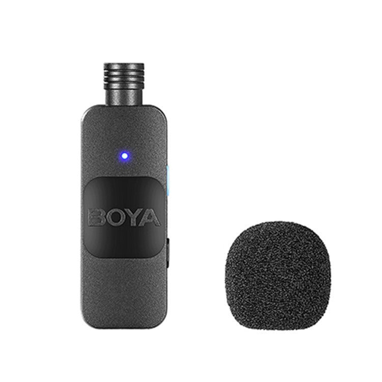 BOYA BY-V20 2.4Ghz Wireless Lavalier Microphones USB-C Mini Video Recording Mic with 2 Transmitters + 1 Receiver