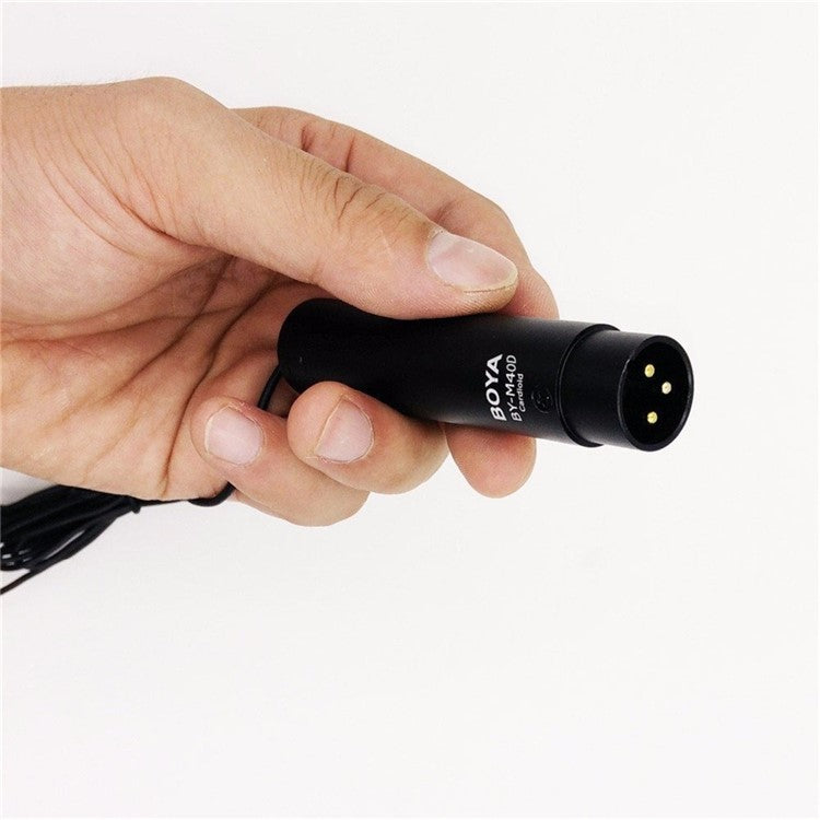 BOYA BY-M4OD Omnidirectional Condenser Microphone for Sony Panasonic Camcorder ZOOM H4n H5 H6 Lavalier Microphone