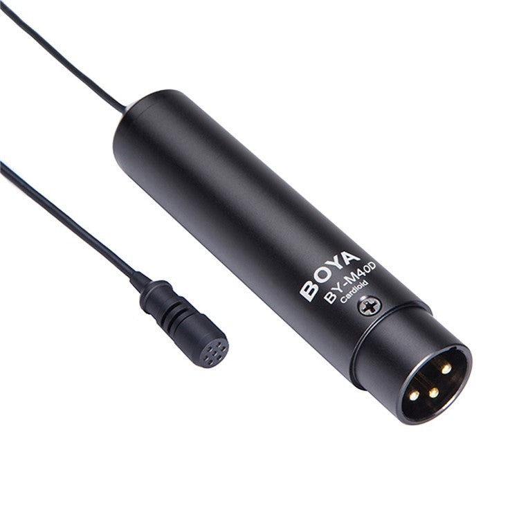 BOYA BY-M4OD Omnidirectional Condenser Microphone for Sony Panasonic Camcorder ZOOM H4n H5 H6 Lavalier Microphone