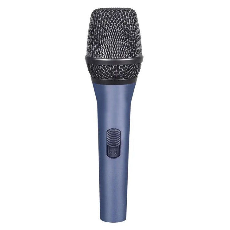 GL-8.0S Wired Microphone Cardioid Dynamic Handheld Mic for Stage Performance KTV - Blue