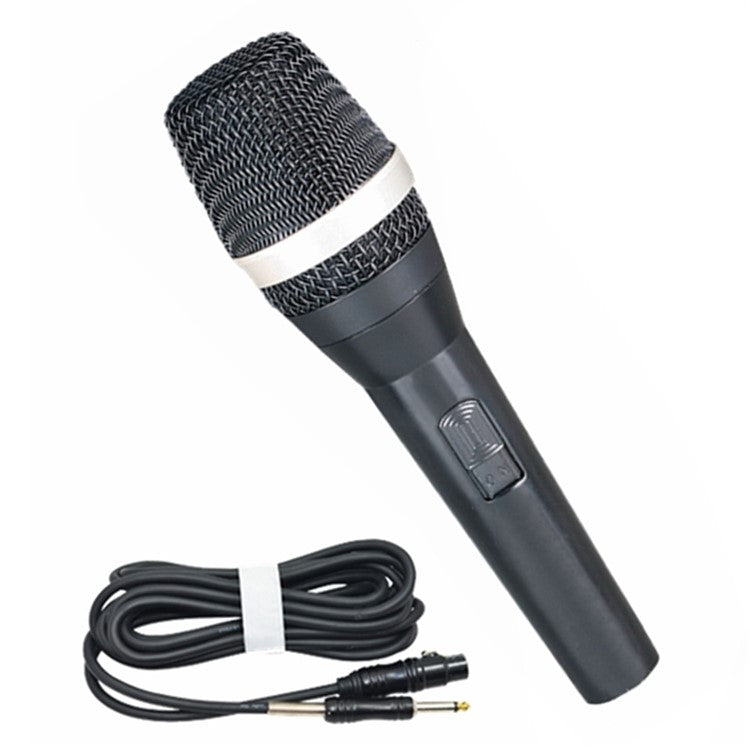F1 Handheld Wired Microphone Moving Coil Pickup Vocal Mic for Speakers, Home Karaoke Singing