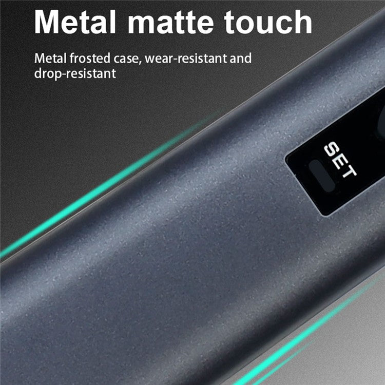 TX-11 Singing Phone Conference UHF Wireless Microphone Live Streaming Rechargeable Mic, 1 Mic + 1 Receiver - Grey