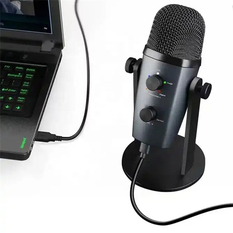 JMARY MC-PW10 Professional 4 Sound Modes USB Desktop Condenser Microphone