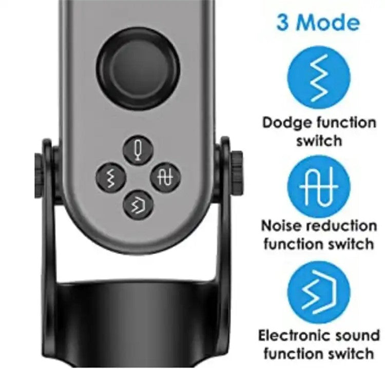 JMARY MC-PW7 Noise Canceling USB Recording Studio Desktop Cardioid Microphone